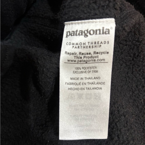 Patagonia better sweater full zip Black Fleece Jacket - Picture 3 of 4